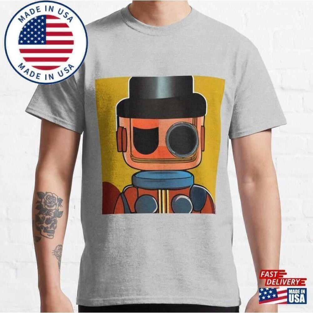 Robot Famous Art Style Surreal Aesthetic Graphic Unisex T-Shirt